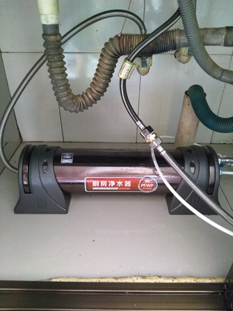 超禹家装净水器安装效果图